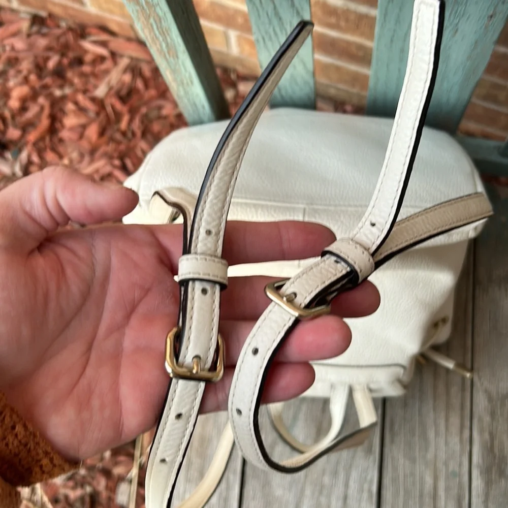 Kate Spade Cream Backpack with Drawstring Closure - Picture 16 of 16